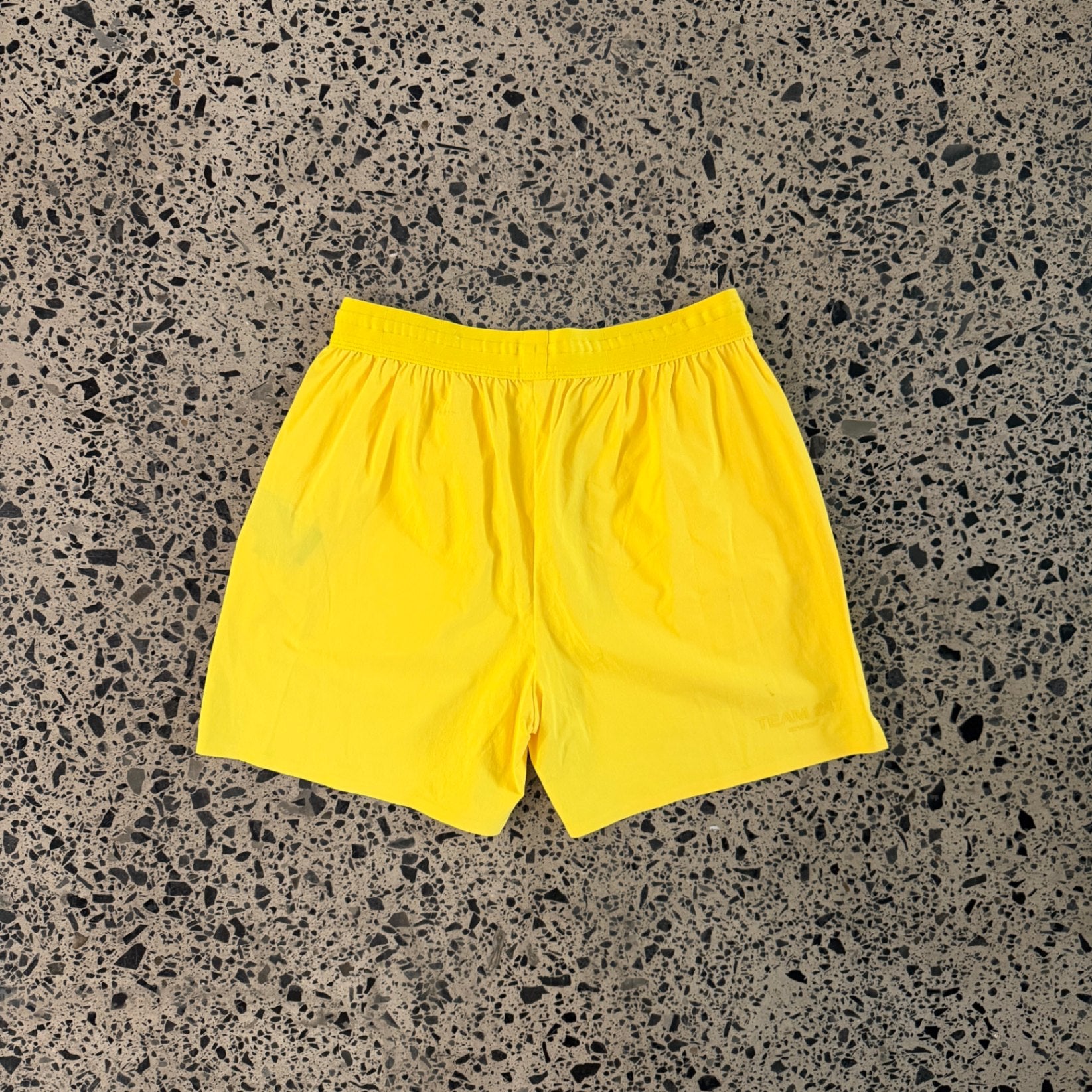 Represent Team 247 Fused Stretch Nylon Shorts Lemon