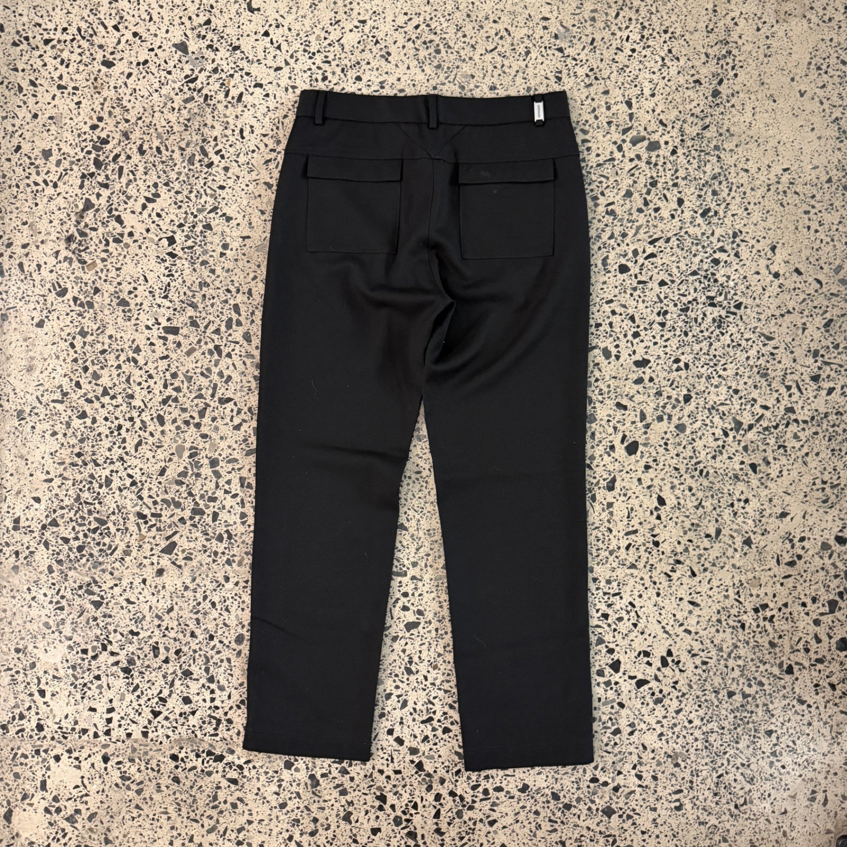 Represent Split Pant Fixed Waistband Black