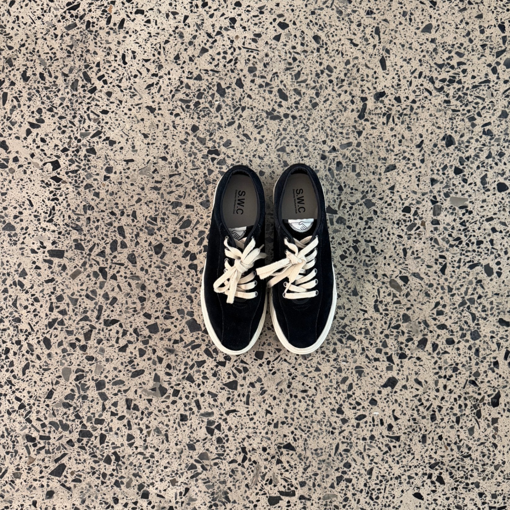 Stepney Workers Club Dellow Suede Black