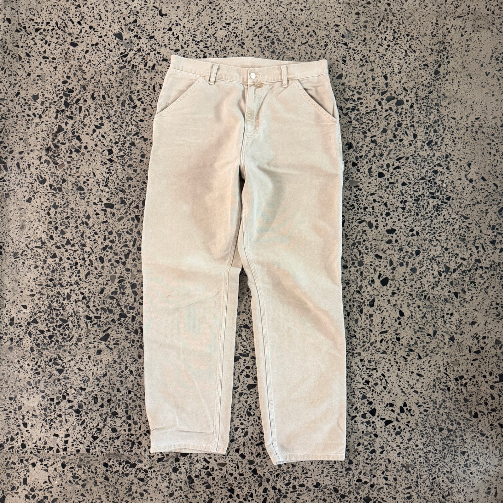 Carhartt WIP Single Knee Trousers Brown