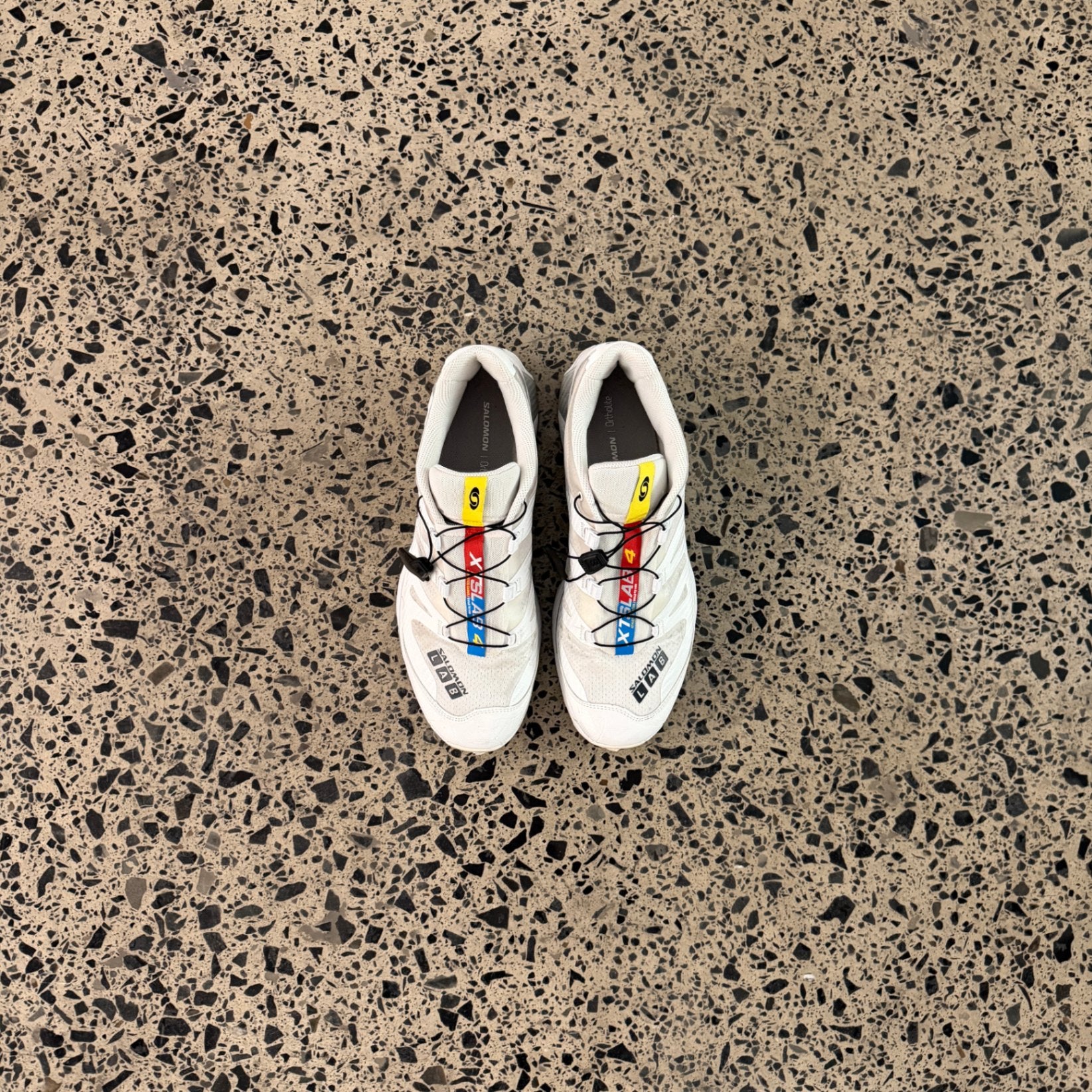 Salomon XT-4 OG White Lunar Rock