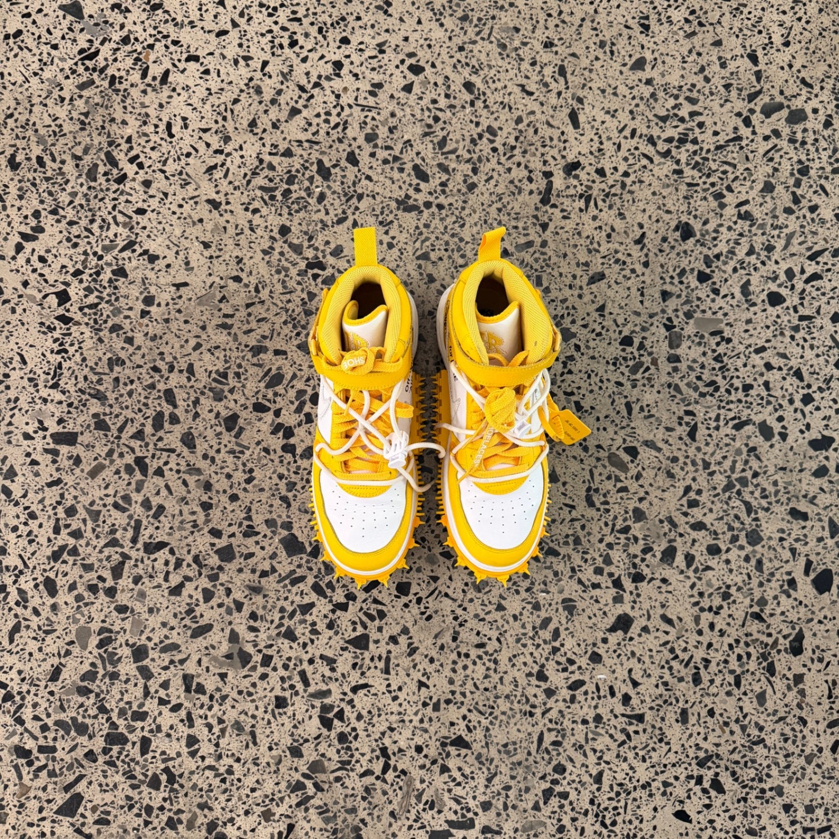 Nike Air Force 1 Mid SP Off-White Varsity Maize 