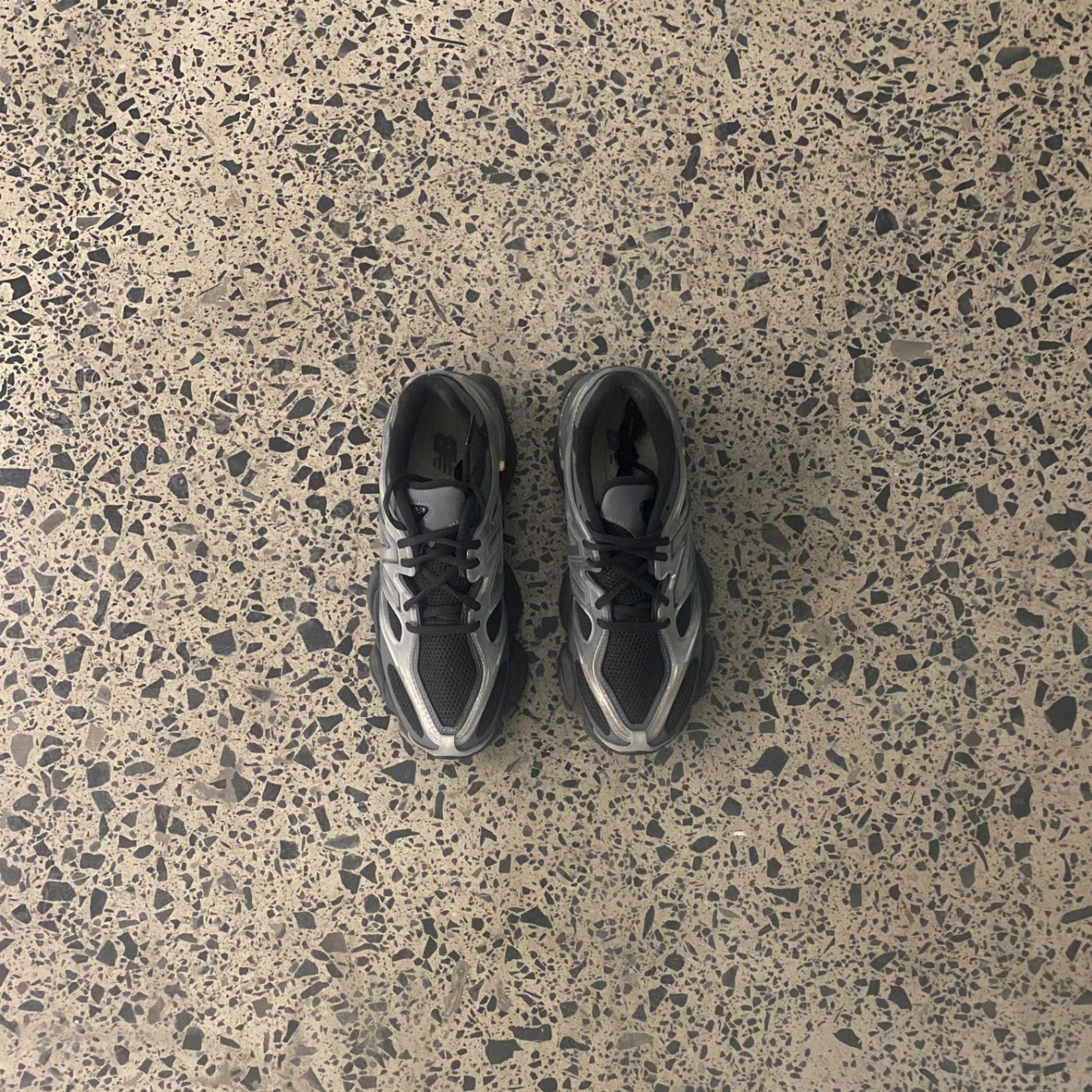  New Balance 9060 X "Silver Metallic Black Cement"